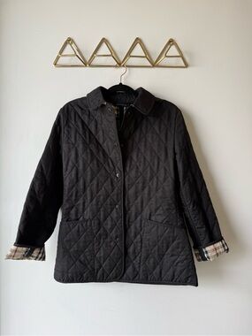 Women's Burberry London Quilted Jacket.